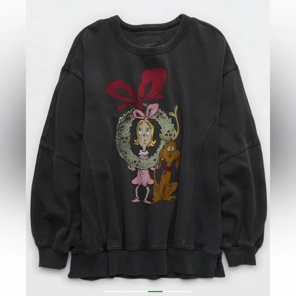 Aerie Tres Chic Sweatshirt - Picture 1 of 7